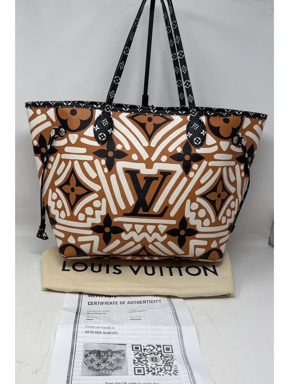 Louis Vuitton Crafty Monogram Neverful